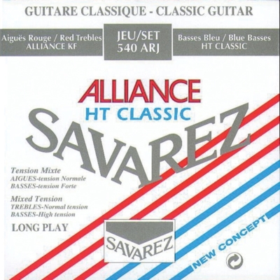 Savarez Alliance HT Classic 540ARJ, Carbon medium, Bässe hard